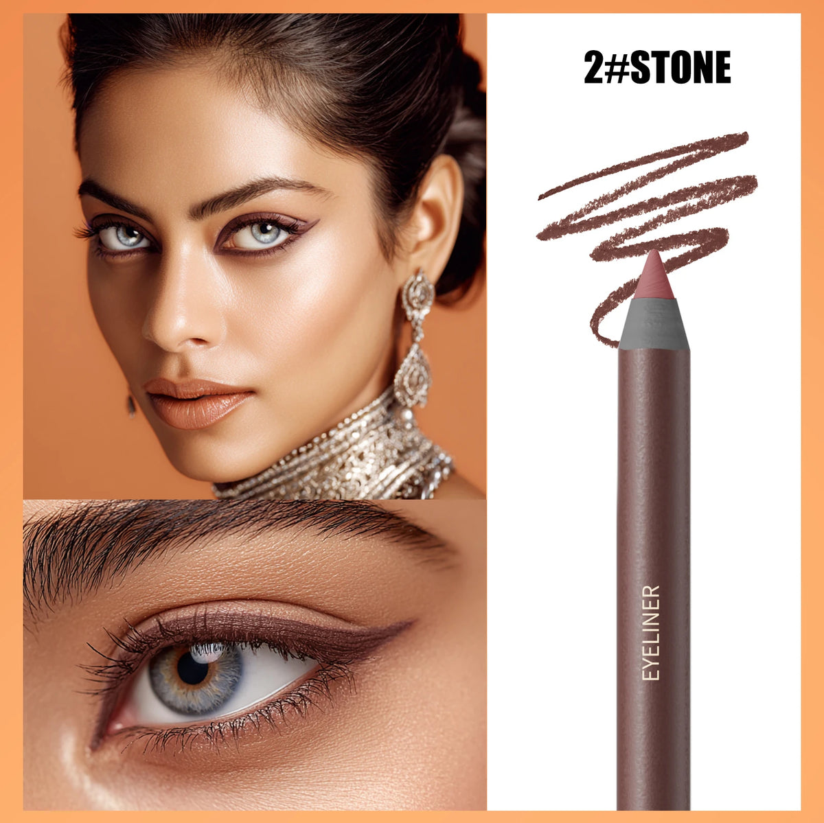 Waterproof Eyeliner & Eyebrow Pencil