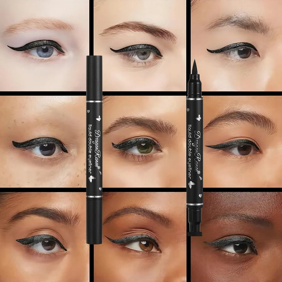 2-in-1 Waterproof Eyeliner Stamp