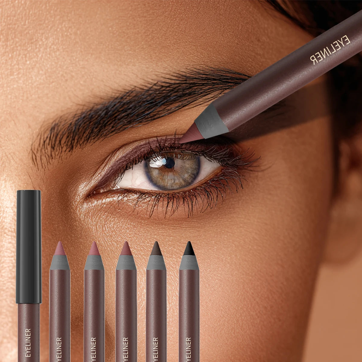 Waterproof Eyeliner & Eyebrow Pencil