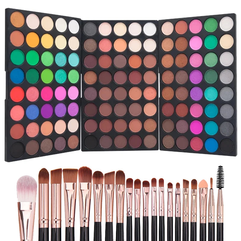 Ultimate 120 Color Eyeshadow & 20 Brush Combo
