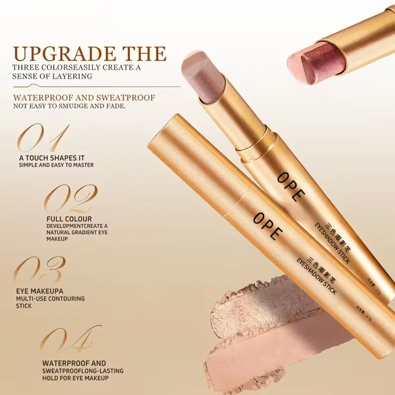 3-in-1 Shimmer Eyeshadow Stick