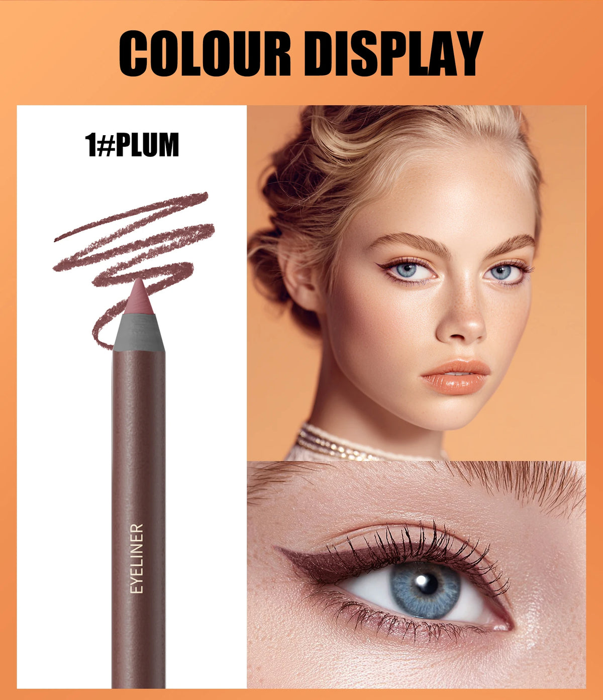 Waterproof Eyeliner & Eyebrow Pencil