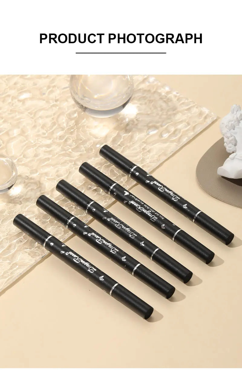 2-in-1 Waterproof Stamp Eyeliner