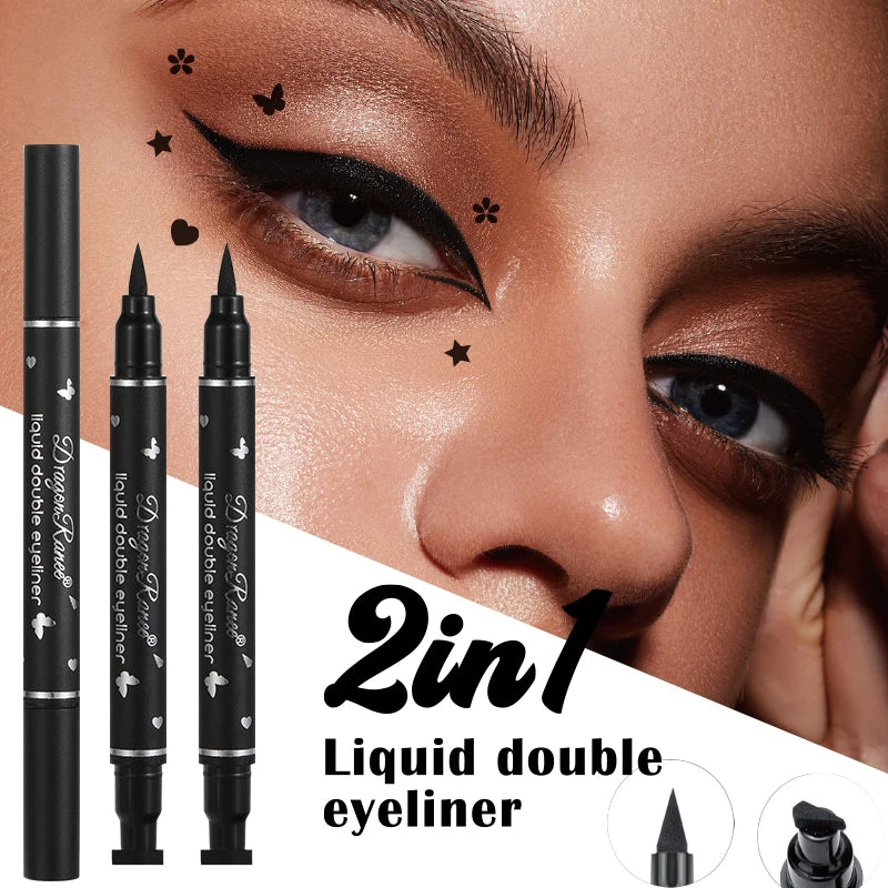 2-in-1 Waterproof Eyeliner Stamp