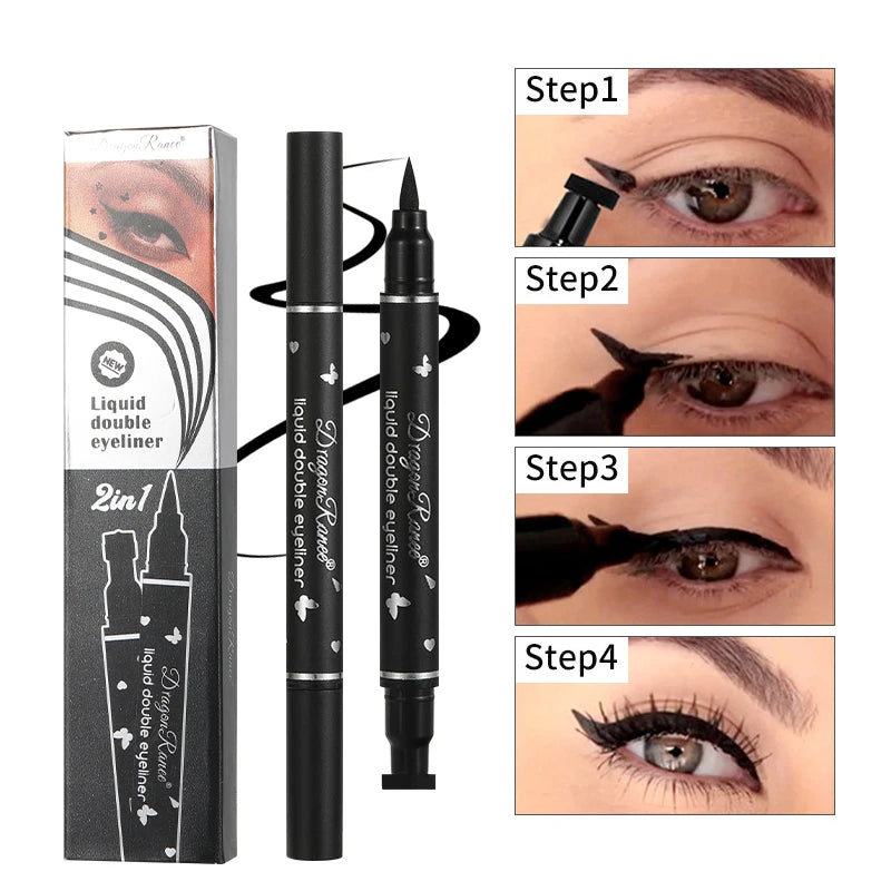 2-in-1 Waterproof Eyeliner Stamp