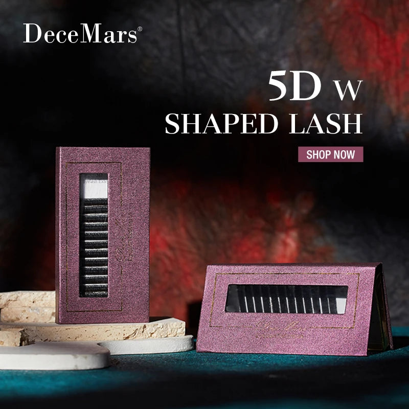 DeceMars 5D W-Lashes – 12 Line Tray